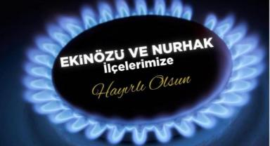 Ekinözü ve Nurhak Doğalgaz'a Kavuşuyor..