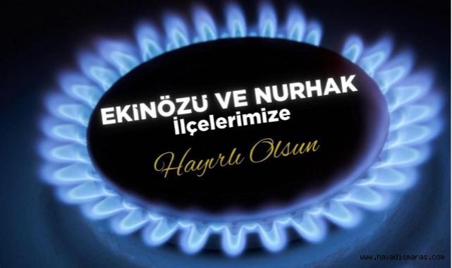 Ekinözü ve Nurhak Doğalgaz'a Kavuşuyor..