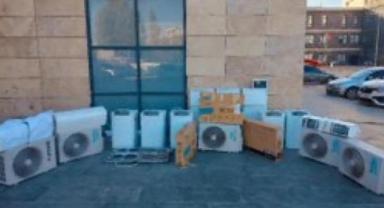 Kahramanmaraş'ta konteyner hırsızı tutuklandı..