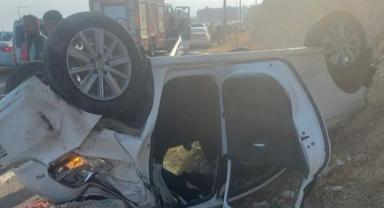 Kahramanmaraş’ta otomobil takla attı: 4 yaralı