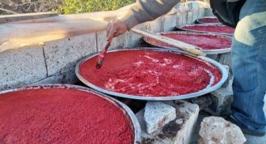 Kahramanmaraş’ta salça mesaisi..