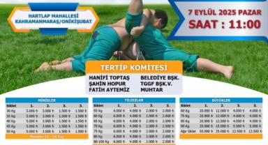 Türk güreşinin nabzı bu yıl da Onikişubat Belediyesi imzasıyla Hartlap'da atacak