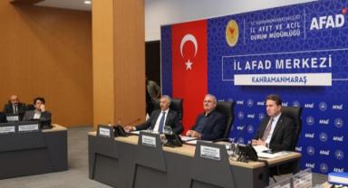 AFAD İl Koordinasyon Toplantısı'nda Şehrin Geleceği Konuşuldu..