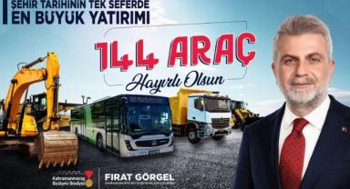 Büyükşehir'den Tarihi Araç Yatırımı; 144 Hizmet Aracı Filoya Kazandırıldı..
