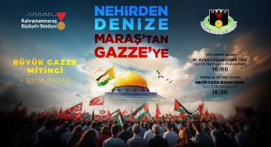 Kahramanmaraş, Gazze İçin Tek Yürek Oluyor..