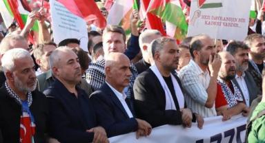 Kahramanmaraş'ta binler Gazze için yürüdü..