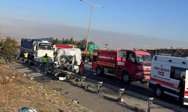 Kahramanmaraş’ta feci kaza: 1 Ölü, 1 Yaralı..