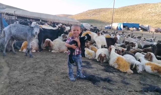 Kahramanmaraş’ta göçerler dönüş yolunda ..