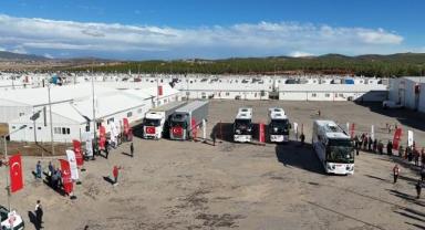 Kahramanmaraş’taki Suriyeliler ülkelerine dönüyor..