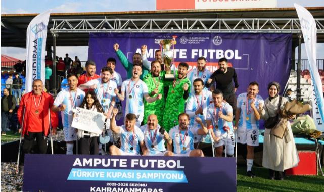 Ampute Futbol Türkiye Kupası Ankara'ya Gitti..