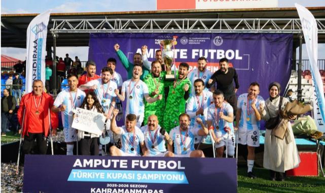 Ampute Futbol Türkiye Kupası Ankara'ya Gitti..