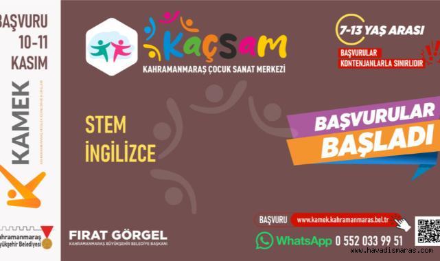 KAÇSAM’da Yeni Dönem Kurs Kayıtları Başladı..