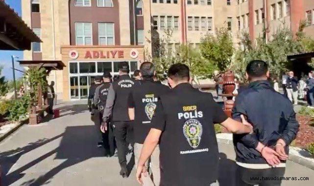 Kahramanmaraş merkezli 4 ilde dolandırıcılık ve yasa dışı bahis operasyonu: 17 gözaltı..