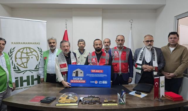 Kahramanmaraşlı İmam Hatipliler’den Gazze’ye Anlamlı Destek..