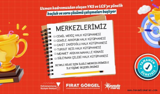 Pusula Maraş’tan Lise ve Üniversite Adaylarına Profesyonel Destek..