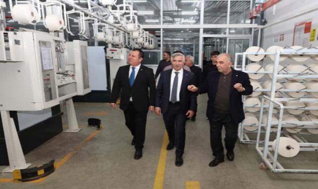 Vali Ünlüer'den Sanayiye Yakın Takip: