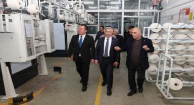 Vali Ünlüer'den Sanayiye Yakın Takip: