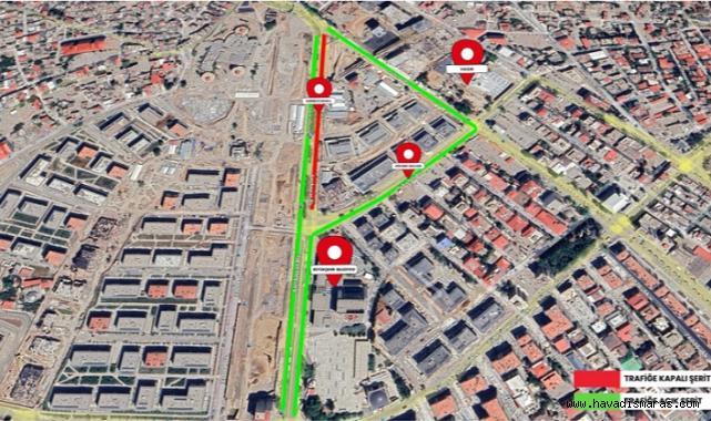 Azerbaycan Bulvarı’nda Gece Saatlerinde Geçici Trafik Düzenlemesi!..