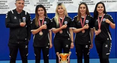 Büyükşehir’in Kadın Goalball Takımı 1. Lig Şampiyonu..