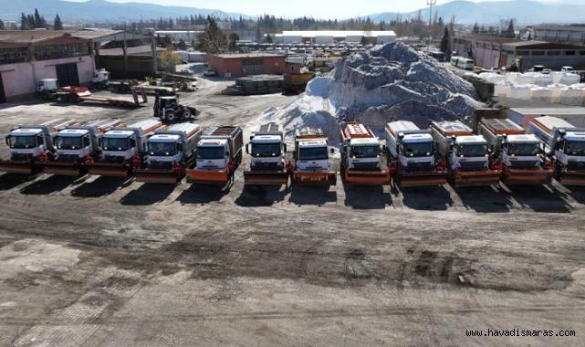 Büyükşehir Kışa Hazır; 222 Araç ve 330 Personelle Sahada..