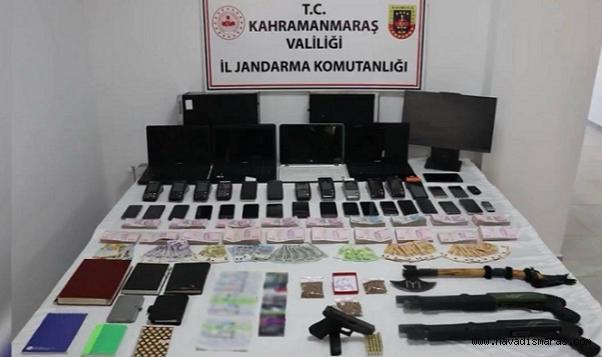 Kahramanmaraş’ta jandarmadan tefeci operasyonu..