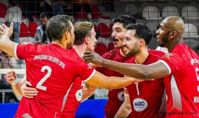 Onikişubat Belediyespor 13 Maçta 13 Galibiyetle Voleybola Damgasını Vurdu.