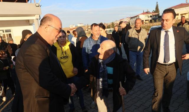 Başkan Akpınar 76. Mahalle Toplantısını Alibey Uşağında yaptı..