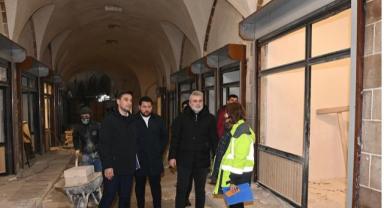 Başkan Görgel: “Tarihi Kapalı Çarşı’mızın Restorasyonu Tamamlanıyor”..