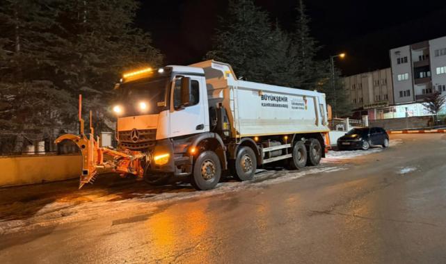 Büyükşehir, Kuzey İlçelerinde Kar Nöbetinde..