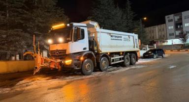 Büyükşehir, Kuzey İlçelerinde Kar Nöbetinde..