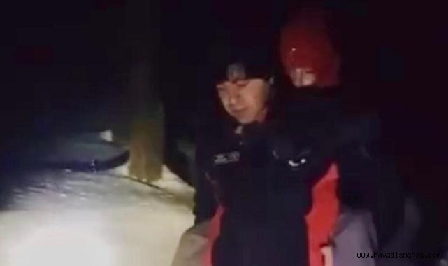 İtfaiyeden Karda Hayat Kurtaran Müdahale..