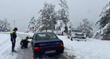 Kahramanmaraş jandarmadan sıkı denetim..