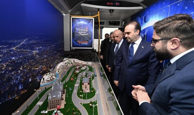 Bakan Kacır’dan Büyükşehir’in Bilim Otobüsü’ne Övgü..