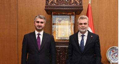 Başkan Görgel, Bakan Yardımcısı Zafer Tarıkdaroğlu’nu Makamında Ağırladı..