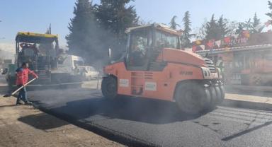 Büyükşehir, Altyapı Sonrası Yol Yenilemelerini Durmaksızın Sürdürüyor..