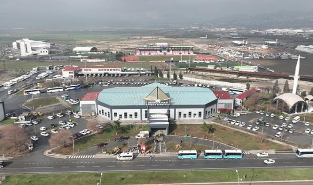 Kahramanmaraş Otogarı 2025’te Rekor Kırdı: 413 Bin Araç Giriş-Çıkışı..