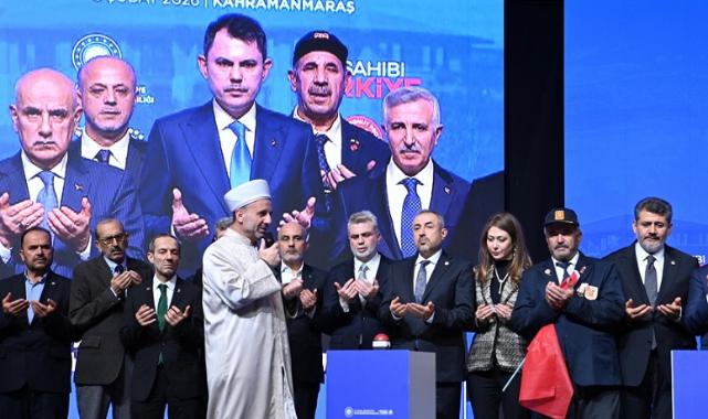 Kahramanmaraş’ta 8 bin 195 Sosyal Konutun Hak Sahibi Belirlendi..