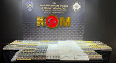 Kahramanmaraş’ta Kaçakçılık ve Uyuşturucuya Darbe..