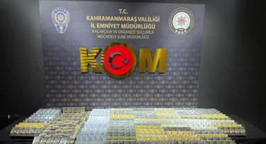 Kahramanmaraş’ta Narkotik ve Kaçakçılık Operasyonu..