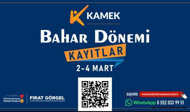 KAMEK’te Bahar Dönemi Başlıyor!.