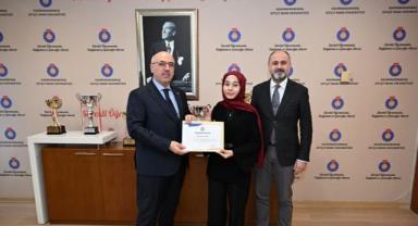 KSÜ’de Milli Teknoloji Atölyesi Ekibine Belge Takdimi Yapıldı..