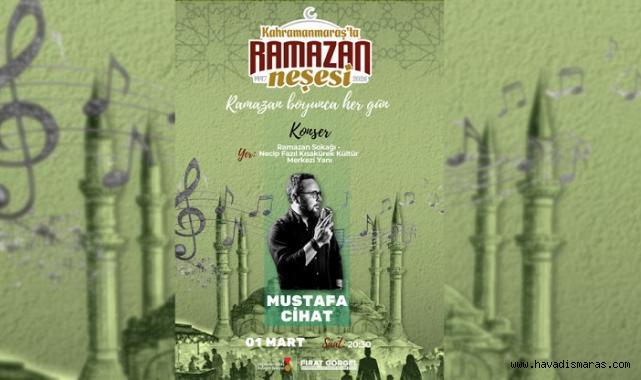 Mustafa Cihat, Ramazan Sokağı’nda Ezgi ve İlahilerle Gönüllere Dokunacak..
