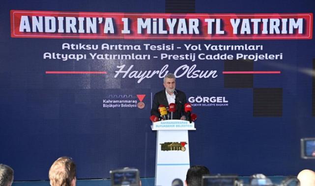 Başkan Görgel: “Andırın’ımıza 1 Milyar TL’yi Aşan Yatırım Yaptık”..