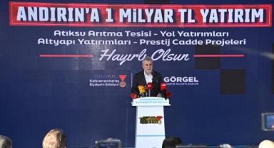 Başkan Görgel: “Andırın’ımıza 1 Milyar TL’yi Aşan Yatırım Yaptık”..
