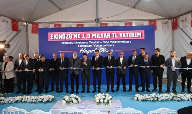 Büyükşehir Belediyesi’nin Ekinözü Yatırımlarının Açılışı Yapıldı..