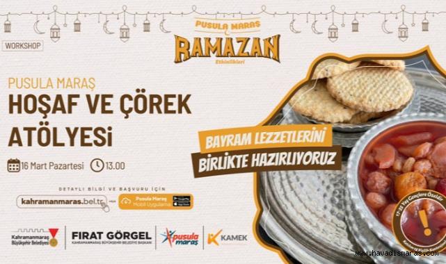 Gençler Pusula Maraş’ın Atölyesinde Eşsiz Tatların Yapımını Öğrenecek..