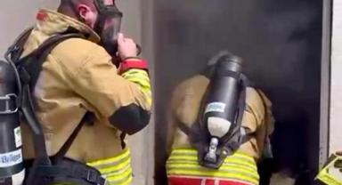 Kahramanmaraş'ta Depo Yangını Korkuttu 