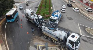 Aşırı Yağış Alan Bölgelerde Yoğun Mesai 