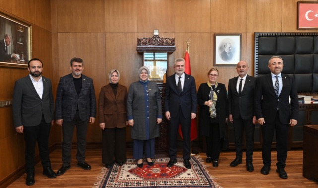 Başkan Görgel, AK Parti Kadın Kolları Başkanı Ercan’ı Makamında Ağırladı 