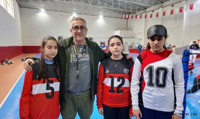 Gaziantepli Sporcular Kahramanmaraş Büyükşehir’in Goalball Sahasına Hayran Kaldı